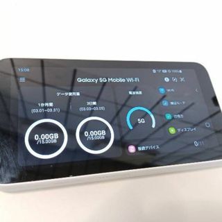 ギャラクシー(Galaxy)の【動作品】Galaxy 5G Mobile Wi-Fi モバイルルーター(PC周辺機器)