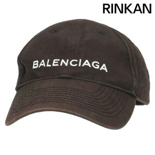 バレンシアガ(Balenciaga)のバレンシアガ  499071 410B7 ロゴ刺繍ベースボール帽子 メンズ L(帽子)