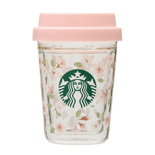 スターバックス(Starbucks)のスターバックスSAKURA2024ダブルウォール耐熱グラスカップ296ml(グラス/カップ)