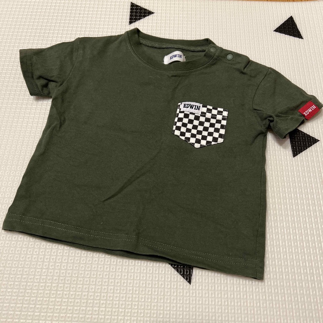 EDWIN(エドウィン)のEDWIN Babyエドウィンベビー80センチTシャツ キッズ/ベビー/マタニティのベビー服(~85cm)(Ｔシャツ)の商品写真