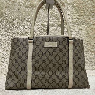 グッチ(Gucci)の706 専用 グッチ トートバッグ 肩掛け GGスプリーム PVC レザー A4(トートバッグ)