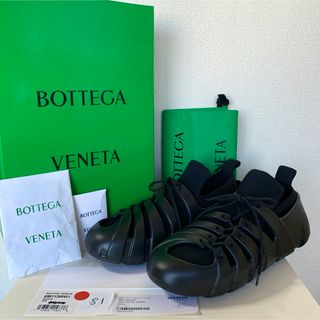 ボッテガヴェネタ(Bottega Veneta)のBOTTEGA VENETA ラバー トレイル レースアップ スニーカー 43(スニーカー)