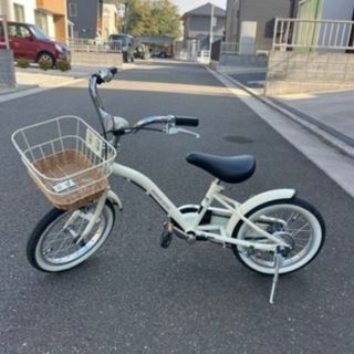 アサヒ - 【高松市　手渡し】自転車　幼児用（補助輪付き）　14インチ