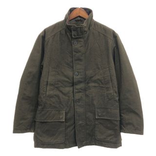 バーブァー(Barbour)のBarbour バブアー HERRINGBONE CHALLENGER ヘリンボーンツイル ジャケット アウター カジュアル ブラウン (メンズ XL) 中古 古着 P8462(その他)