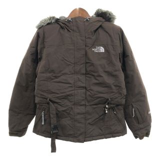 ザノースフェイス(THE NORTH FACE)のTHE NORTH FACE ノースフェイス 550FIL ダウンジャケット アウター アウトドア キャンプ ブラウン (レディース L) 中古 古着 P8490(ダウンジャケット)