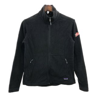 パタゴニア(patagonia)のpatagonia パタゴニア シンチラ フリースジャケット アウター アウトドア キャンプ ブラック (レディース M) 中古 古着 P8511(その他)