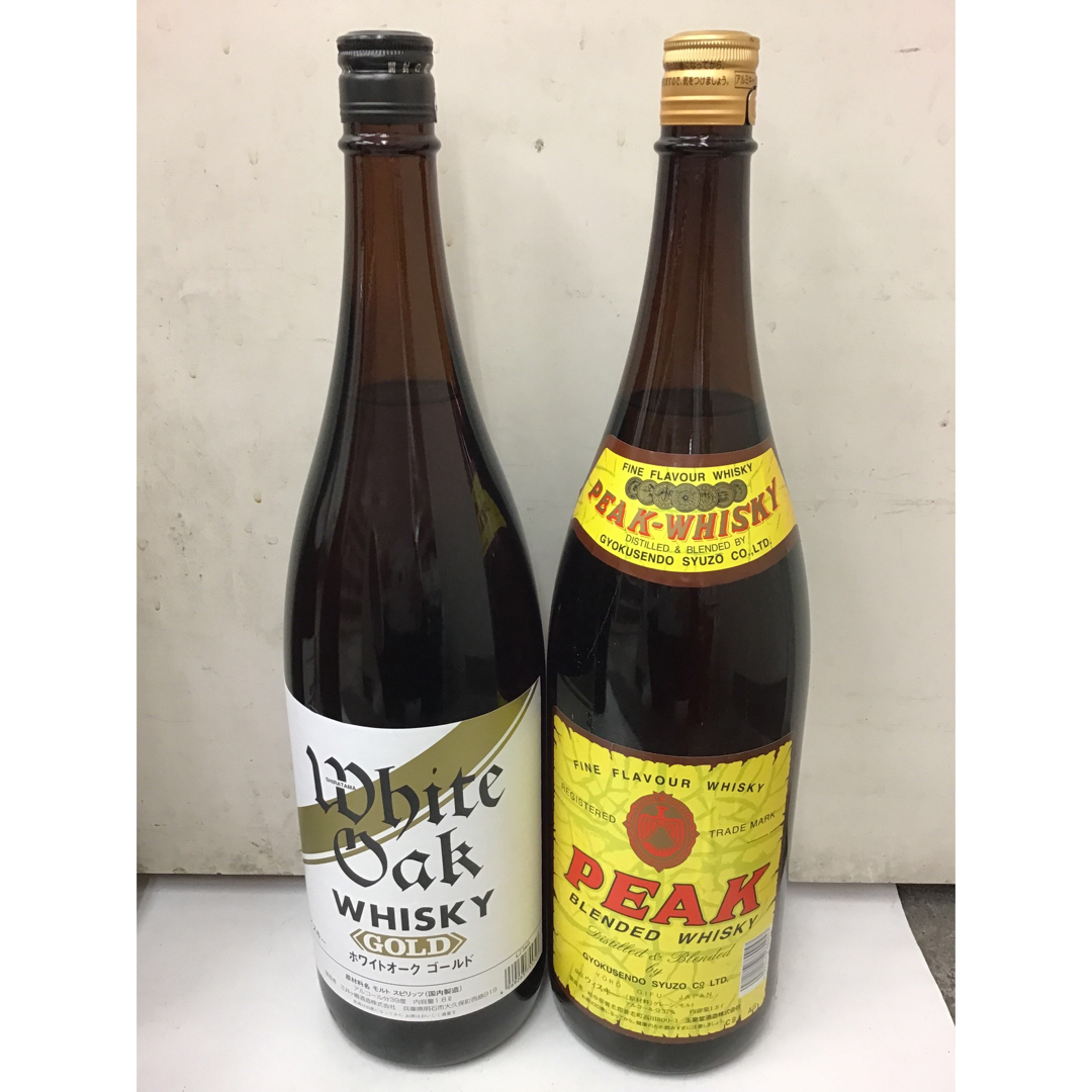 地ウィスキー　１．８Ｌ　４種６本セット 食品/飲料/酒の酒(ウイスキー)の商品写真