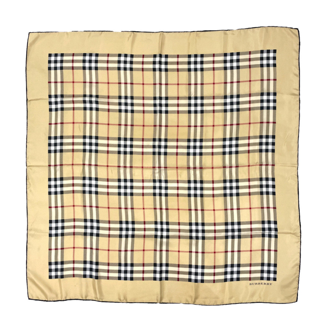 BURBERRY(バーバリー)のBURBERRY 88×86 ノバチェック ベージュ  スカーフ レディースのファッション小物(バンダナ/スカーフ)の商品写真