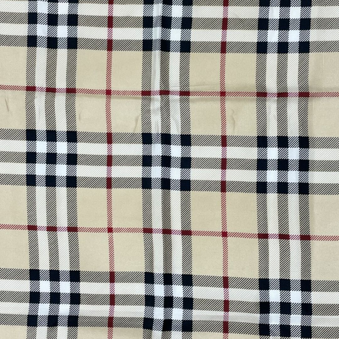 BURBERRY(バーバリー)のBURBERRY 88×86 ノバチェック ベージュ  スカーフ レディースのファッション小物(バンダナ/スカーフ)の商品写真