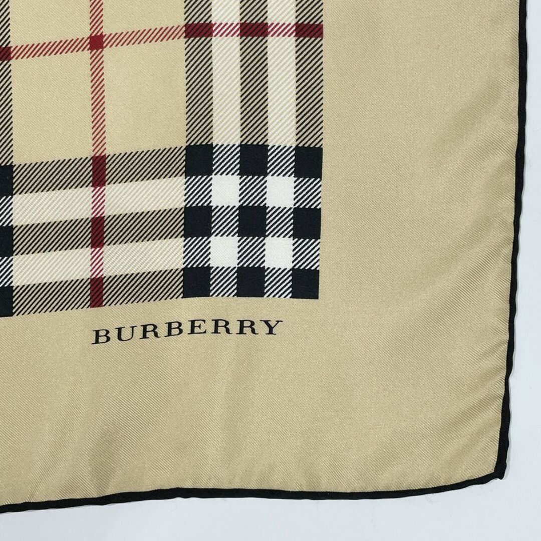 BURBERRY(バーバリー)のBURBERRY 88×86 ノバチェック ベージュ  スカーフ レディースのファッション小物(バンダナ/スカーフ)の商品写真