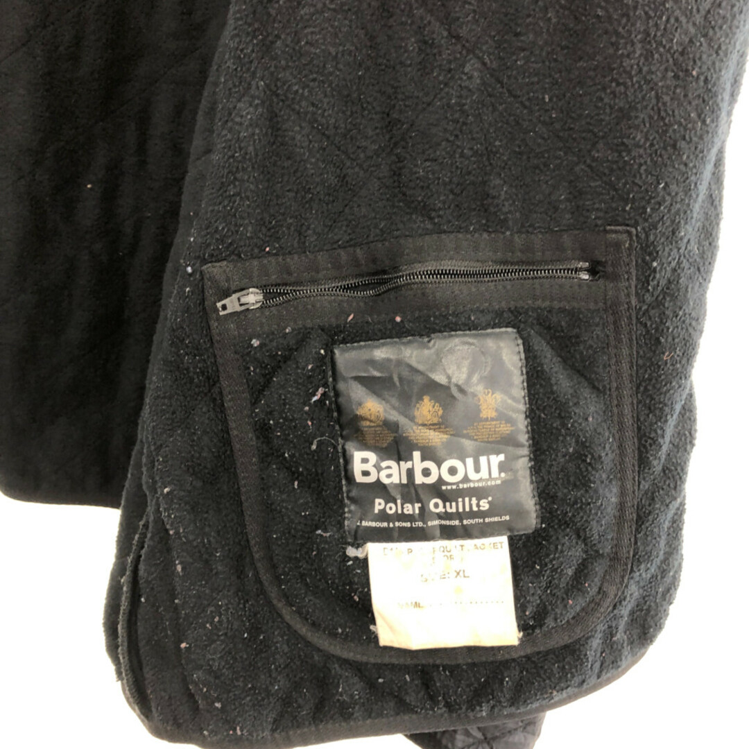 Barbour(バーブァー)のBarbour バブアー ポーラーキルトジャケット キルティング アウター ネイビー (メンズ XL) 中古 古着 P8951 メンズのジャケット/アウター(その他)の商品写真