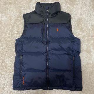 ポロラルフローレン(POLO RALPH LAUREN)のPOLO RALPH LAUREN  ダウンベスト  スタンドカラー ツートン(ダウンベスト)