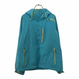 MARMOT - マーモット スキー 中綿ジャケット 11 ブルー MARMOT スノーウェア レディース 古着 【240305】