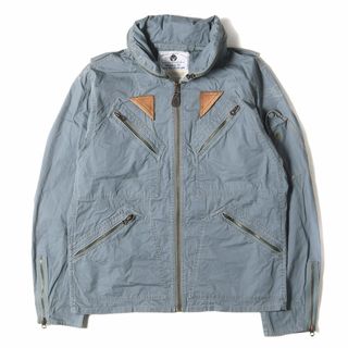 RRL ダブルアールエル ジャケット サイズ:S コットン フライトジャケット MASON FLIGHT JACKET ブルーグレー アウター ブルゾン 上着 【メンズ】【中古】