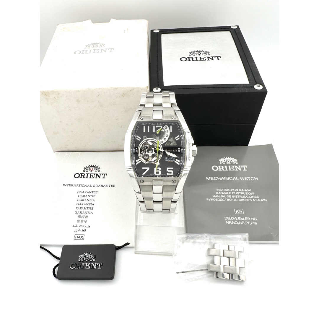 ORIENT(オリエント)のORIENT FTAB002B パワーリザーブ 自動巻き時計 オリエント メンズの時計(腕時計(アナログ))の商品写真