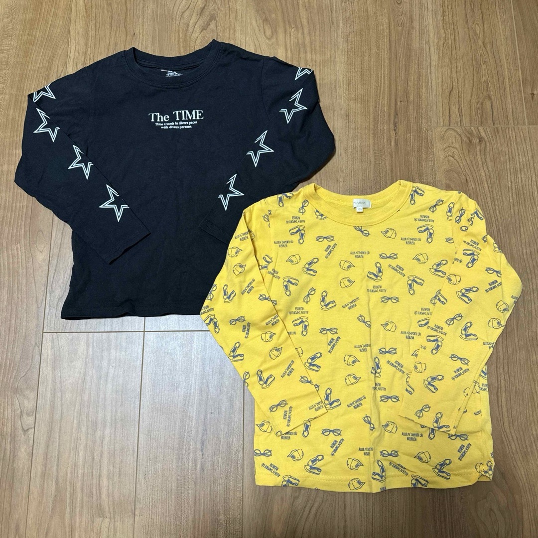 ikka(イッカ)のikka HusHusH 薄手 ロンT 男の子 120㎝ キッズ/ベビー/マタニティのキッズ服男の子用(90cm~)(Tシャツ/カットソー)の商品写真