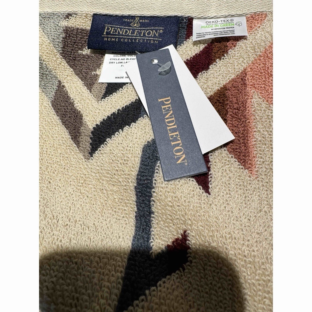 PENDLETON - 新品 ペンドルトン ホワイトサンド 大判タオル PENDLETON - 新品 ペンドルトン ホワイトサンド 大判タオル