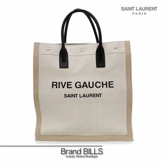 サンローラン(Saint Laurent)の未使用品 サンローラン トートバッグ ノエ RIVE GAUCHE リヴ・ゴーシュ 632539 アイボリー ベージュ系 シルバー金具(トートバッグ)