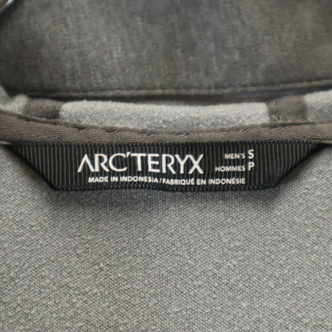 ARC'TERYX(アークテリクス)のアークテリクス 長袖 ジップパーカー S グレー ARC'TERYX メンズ 古着 【240305】 メンズのトップス(パーカー)の商品写真