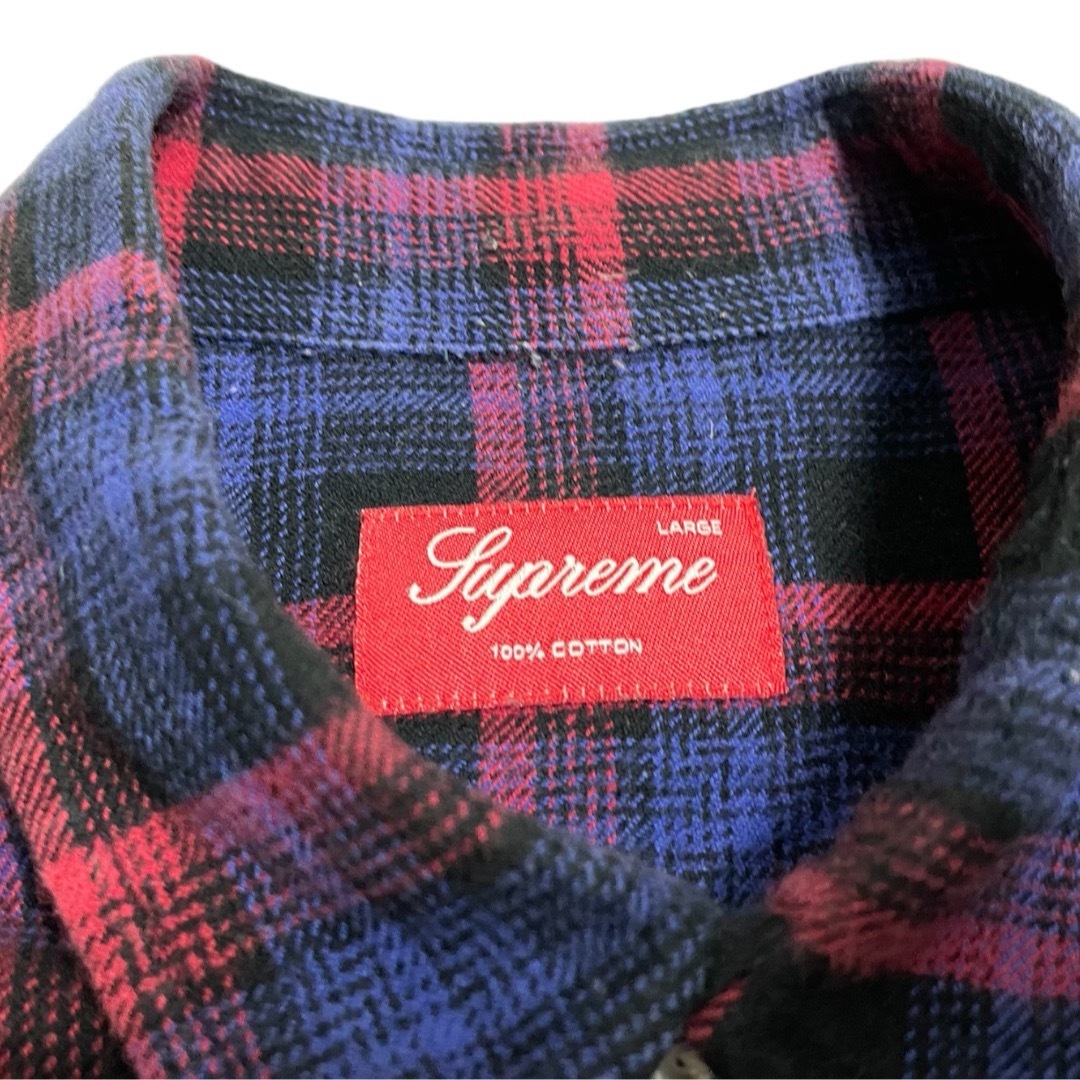 Supreme(シュプリーム)の11AW SUPREME Ombre Plaid  L シュプリーム シャツ メンズのトップス(シャツ)の商品写真