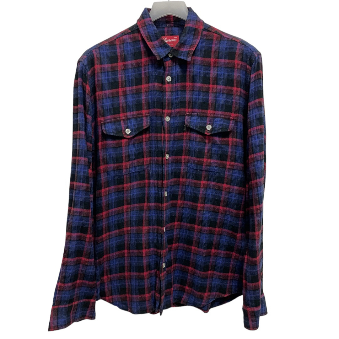 Supreme(シュプリーム)の11AW SUPREME Ombre Plaid  L シュプリーム シャツ メンズのトップス(シャツ)の商品写真