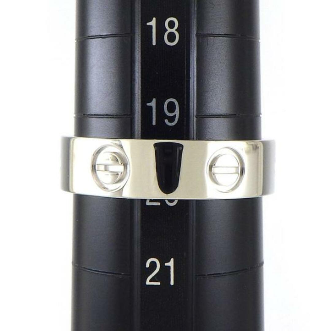 Cartier(カルティエ)のカルティエ Cartier リング ラブ B4084960 PT950 19.5号 / #60 【中古】 レディースのアクセサリー(リング(指輪))の商品写真