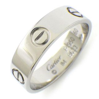 カルティエ(Cartier)のカルティエ Cartier リング ラブ B4084960 PT950 19.5号 / #60 【中古】(リング(指輪))