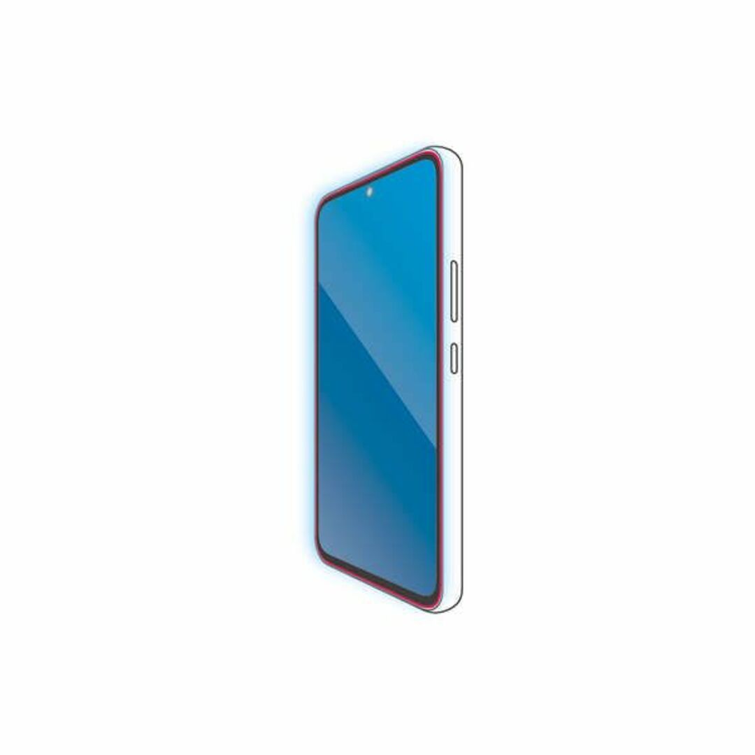 ELECOM(エレコム)の2個 Galaxy A54 5G ハイブリッドシルキークリア 427+437 スマホ/家電/カメラのスマホアクセサリー(Androidケース)の商品写真