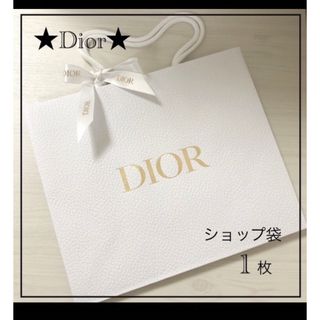 Christian Dior - ★Dior★ディオール ショップ袋  紙袋 リボン付 ショッパー.*・゜