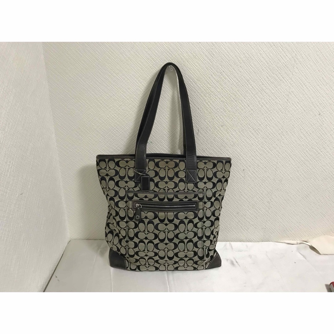 COACH - 本物コーチCOACHキャンバストートボストンバッグハンド COACH - 本物コーチCOACHキャンバストートボストンバッグハンド