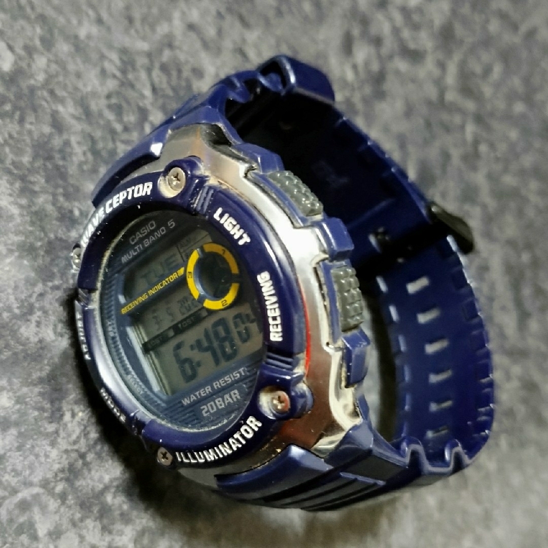 CASIO(カシオ)の正常動作  電波腕時計 200m防水 WV-M200 メンズの時計(腕時計(デジタル))の商品写真