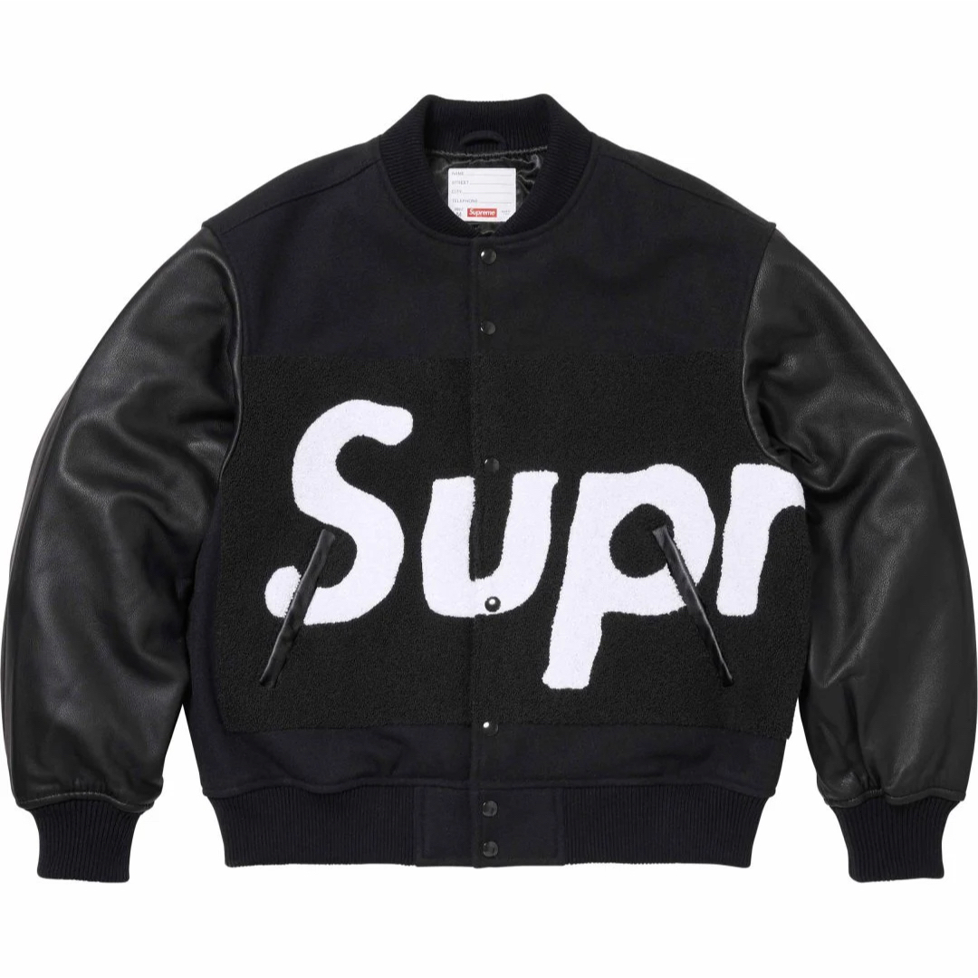 Supreme(シュプリーム)のSupreme Big Logo Chenille Varsity Jacket メンズのジャケット/アウター(スタジャン)の商品写真