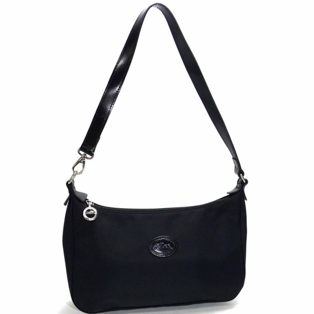 LONGCHAMP - LONGCHAMP ショルダーバッグ ナイロン レザー LONGCHAMP - LONGCHAMP ショルダーバッグ ナイロン レザー