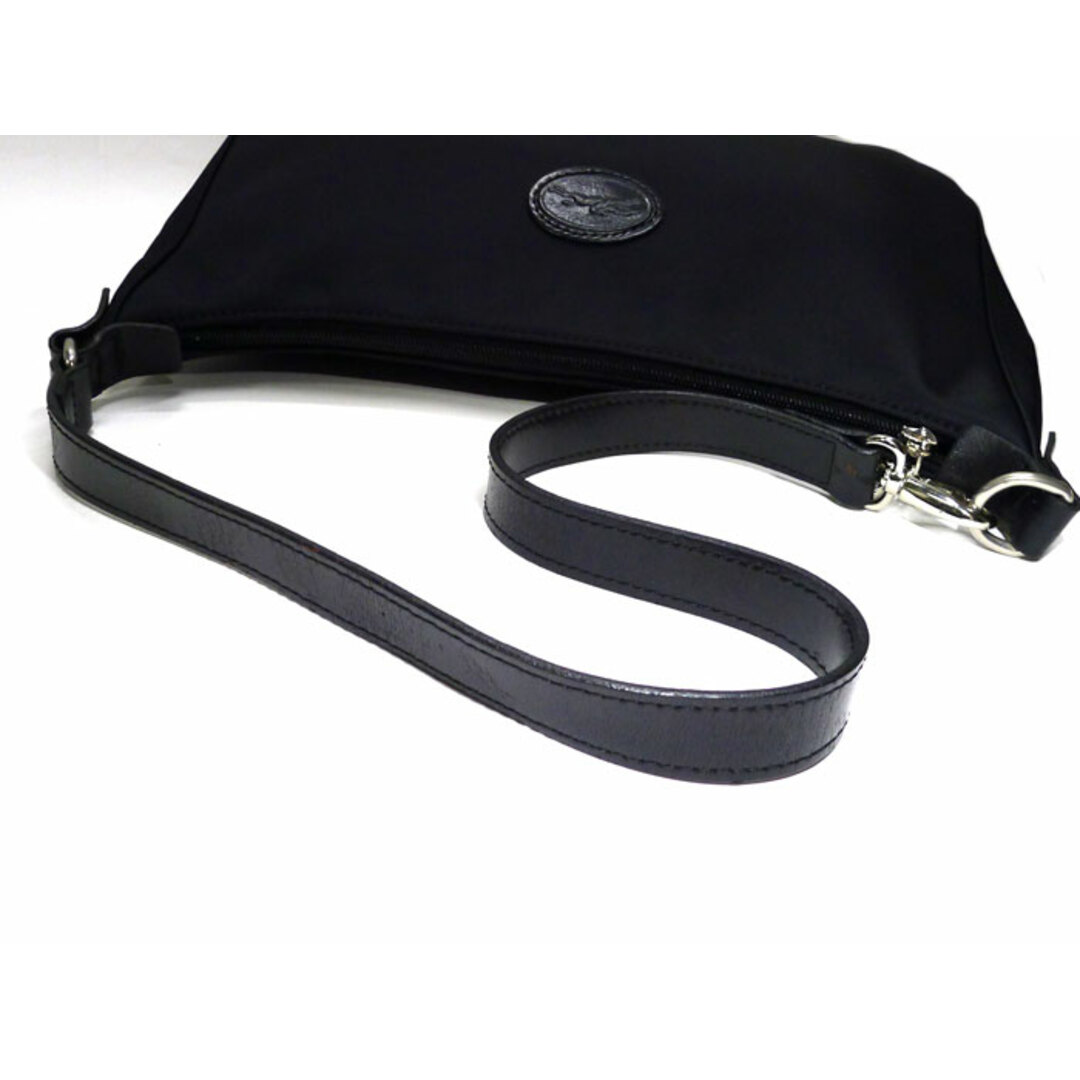 LONGCHAMP - LONGCHAMP ショルダーバッグ ナイロン レザー LONGCHAMP - LONGCHAMP ショルダーバッグ ナイロン レザー