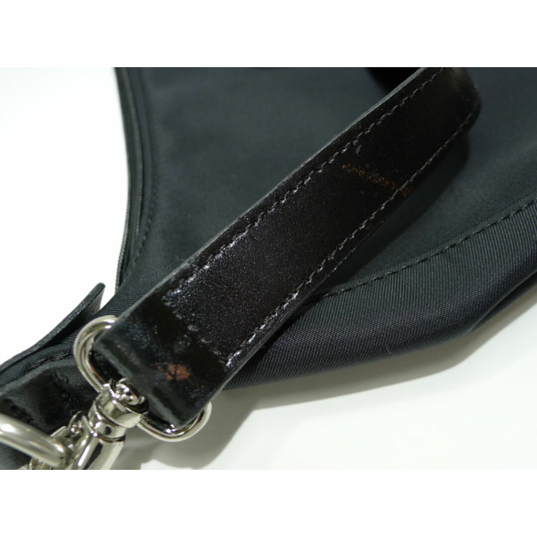 LONGCHAMP - LONGCHAMP ショルダーバッグ ナイロン レザー LONGCHAMP - LONGCHAMP ショルダーバッグ ナイロン レザー
