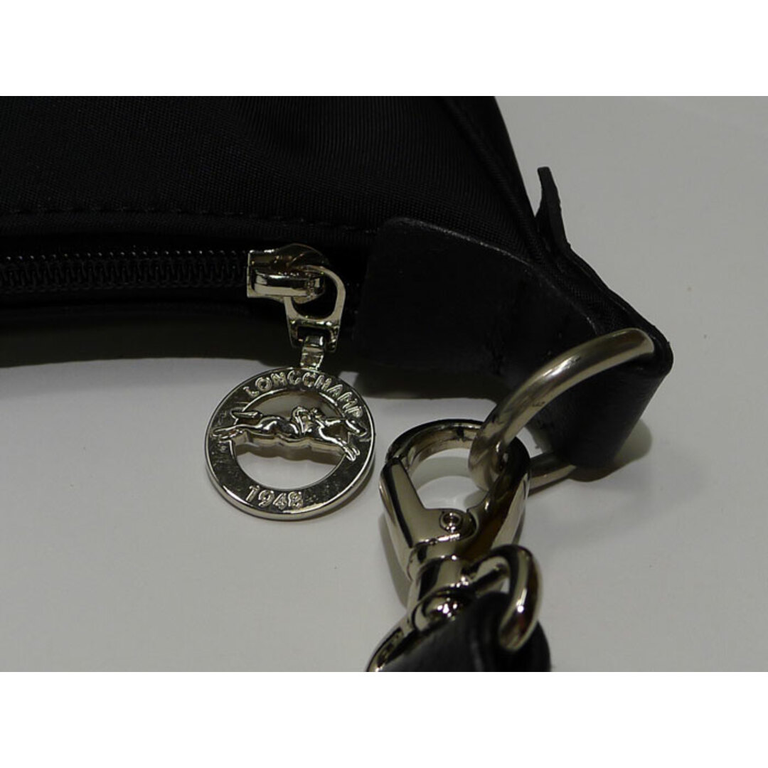LONGCHAMP - LONGCHAMP ショルダーバッグ ナイロン レザー LONGCHAMP - LONGCHAMP ショルダーバッグ ナイロン レザー