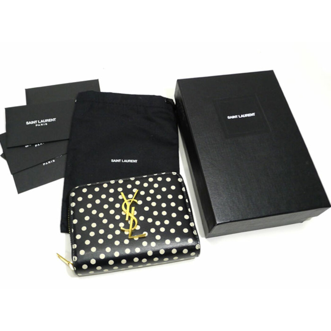SAINT LAURENT - SAINT LAURENT PARIS コンパクト フルジップ SAINT LAURENT - SAINT LAURENT PARIS コンパクト フルジップ