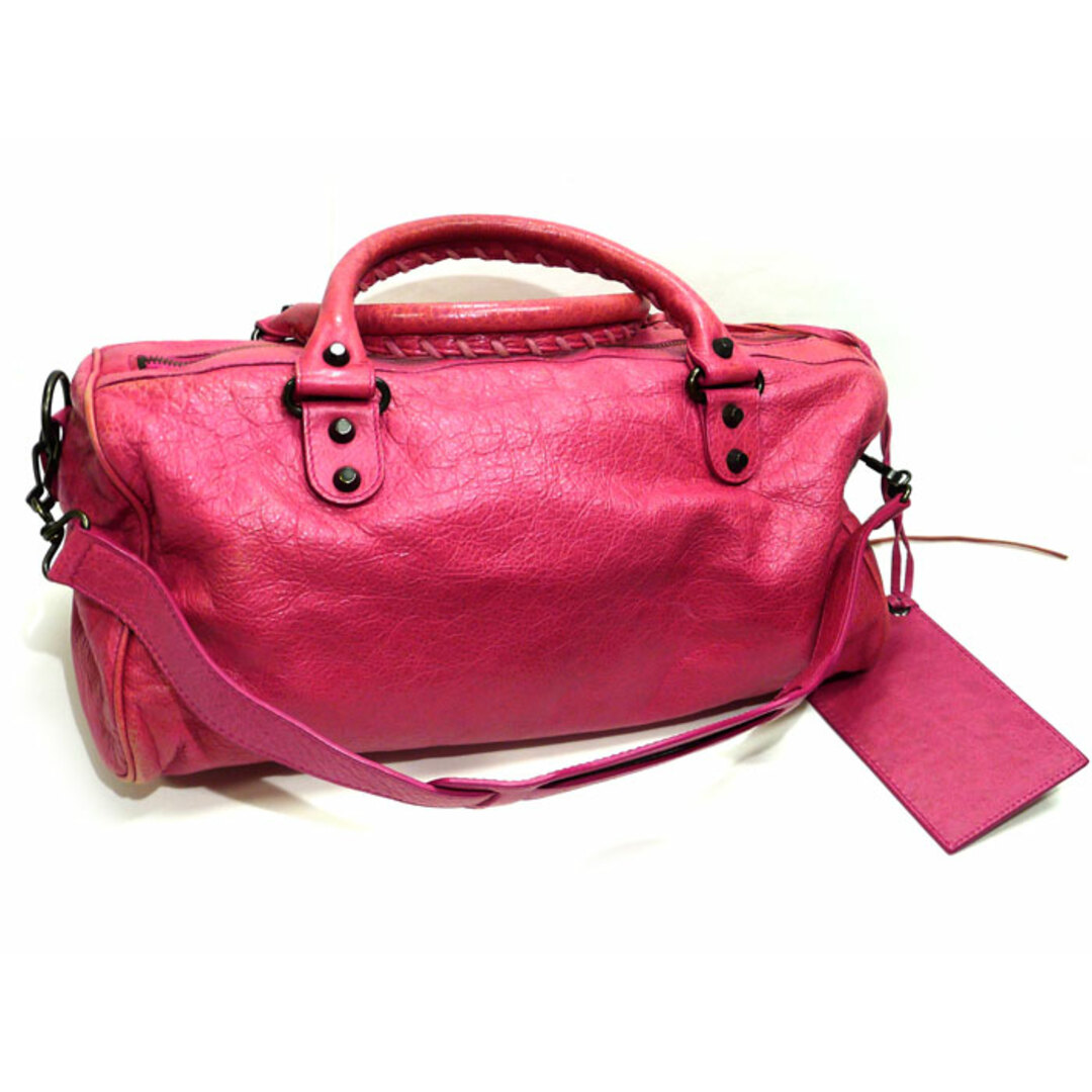 Balenciaga(バレンシアガ)のBALENCIAGA ザ ツィギー 2WAY ショルダーバッグ レザー ピンク系 レディースのバッグ(その他)の商品写真