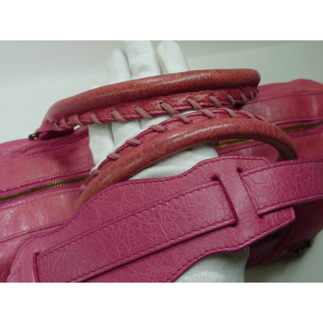 Balenciaga(バレンシアガ)のBALENCIAGA ザ ツィギー 2WAY ショルダーバッグ レザー ピンク系 レディースのバッグ(その他)の商品写真