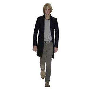 ディオールオム(DIOR HOMME)のDior homme 04aw Victim チェスターコート　ディオー(チェスターコート)