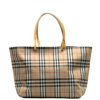 バーバリー(BURBERRY)のバーバリー ノバチェック ハンドバッグ キャンバス レディース BURBERRY 【1-0138976】(ハンドバッグ)