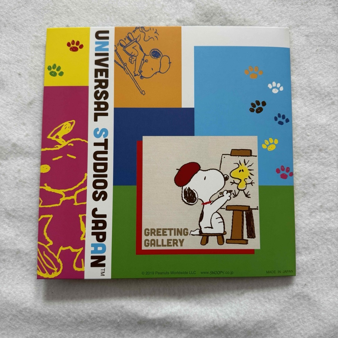 SNOOPY(スヌーピー)の【美品】usj 写真台紙　スヌーピー　42nd street studio インテリア/住まい/日用品のインテリア小物(フォトフレーム)の商品写真