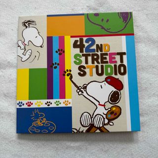 【美品】usj 写真台紙　スヌーピー　42nd street studio