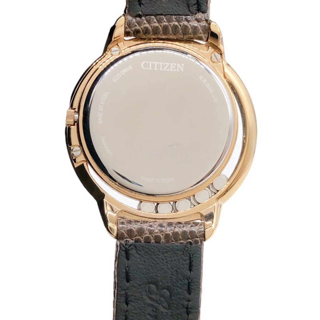 CITIZEN(シチズン)の　シチズン CITIZEN シチズンエルアークリーコレクション　ブラウンシェル EW5532-26W ブラウン　ゴールド GP/SS ソーラー レディース 腕時計 レディースのファッション小物(腕時計)の商品写真