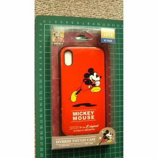 ディズニー(Disney)の新品未開封/鮮やかな赤/ミッキーマウス/iPhone XR用ケース/6.1インチ(iPhoneケース)