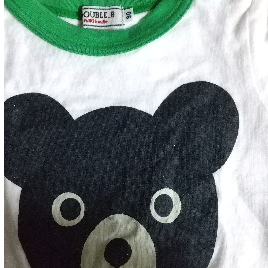 DOUBLE.B(ダブルビー)のミキハウス ダブルB 半袖Tシャツ 90 キッズ/ベビー/マタニティのキッズ服男の子用(90cm~)(Tシャツ/カットソー)の商品写真