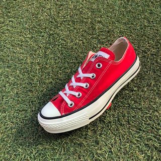 コンバース(CONVERSE)の美品23 日本製！converseコンバース オールスター J OX HW888(スニーカー)