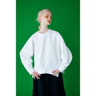 エンフォルド(ENFOLD)のenfold ASYMMETRY-SLEEVE PULLOVER ENFOLD(トレーナー/スウェット)