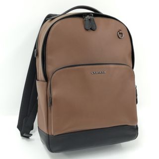 コーチ(COACH)のCOACH リュックサック ロゴ レザー ブラウン C2934(バッグパック/リュック)