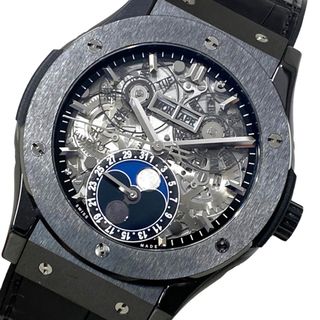 ウブロ(HUBLOT)の　ウブロ HUBLOT クラシックフュージョン アエロフュージョン ムーンフェイズ ブラックマジック 517.CX.0170.LR メンズ 腕時計(その他)